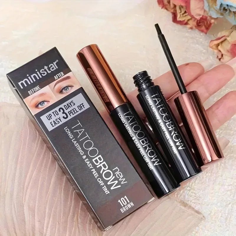 Gel Teinture Sourcils Peel-Off Semi-Permanent — Effet Tattoo Waterproof - PrimeFinds