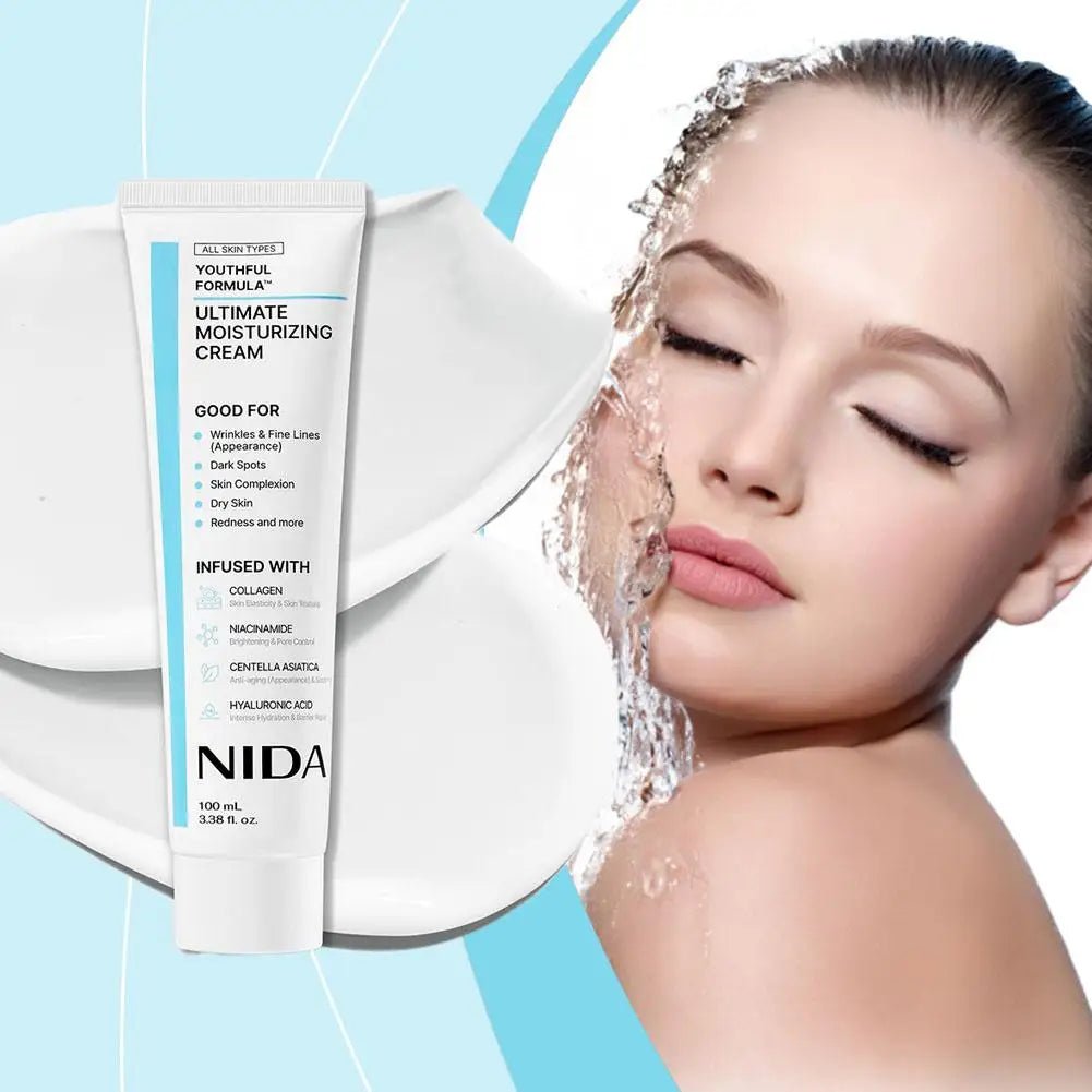 Crème Hydratante Réparatrice & Anti-Âge NIDA — Soin Apaisant Pore Minimizer - PrimeFinds