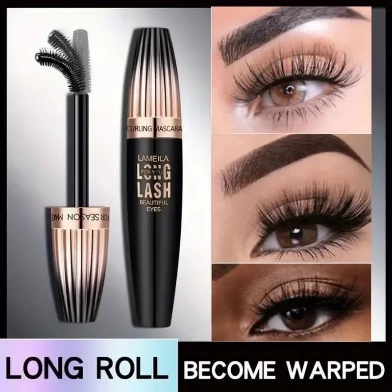 Mascara 4D Waterproof — Volume Extrême & Longueur Longue Tenue - PrimeFinds
