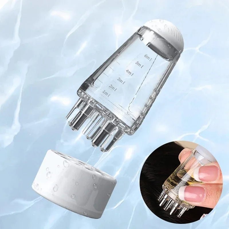 Applicateur de Sérum & Peigne Masseur pour Cuir Chevelu (6 ml) - PrimeFinds
