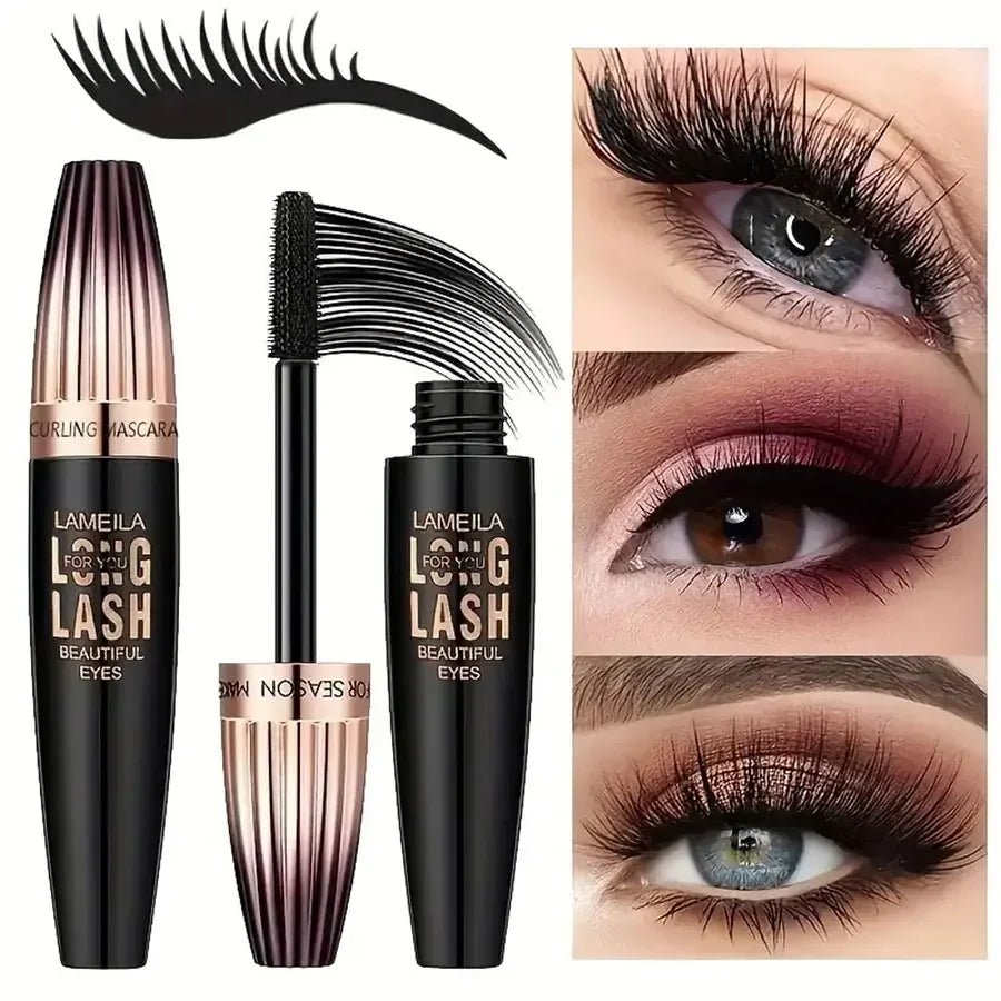 Mascara 4D Waterproof — Volume Extrême & Longueur Longue Tenue - PrimeFinds