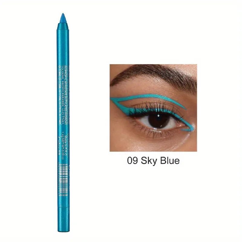 Crayon Eyeliner & Ombre à Paupières Nacré Waterproof | 17 Couleurs - PrimeFinds