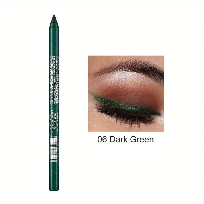 Crayon Eyeliner & Ombre à Paupières Nacré Waterproof | 17 Couleurs - PrimeFinds