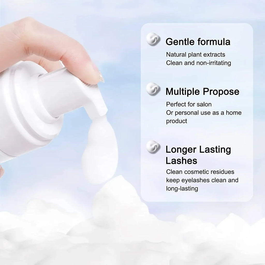 Shampooing Mousse Nettoyant pour Cils & Extensions (50 ml) — Lanthome - PrimeFinds