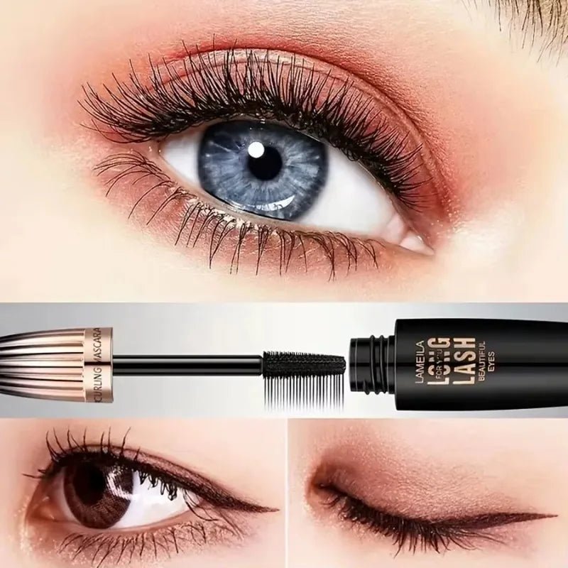 Mascara 4D Waterproof — Volume Extrême & Longueur Longue Tenue - PrimeFinds