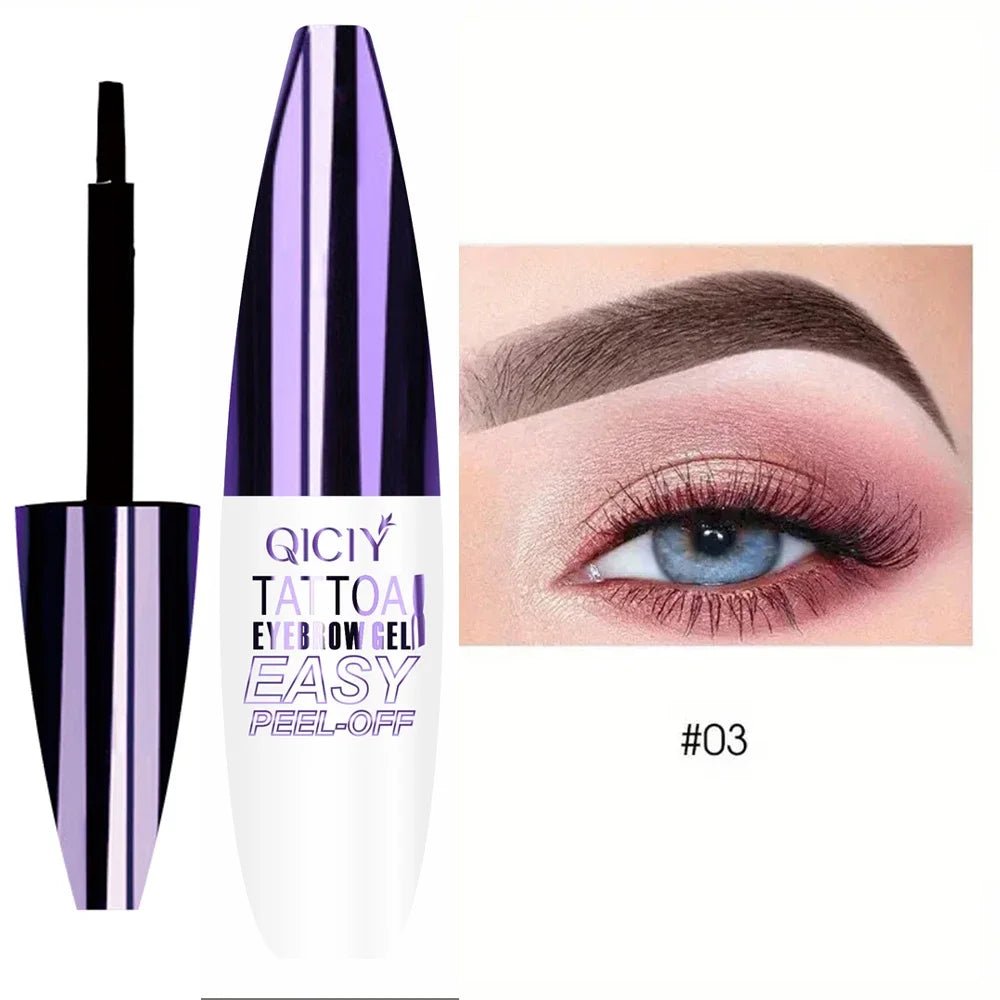 Gel Sourcils Peel-Off Effet Tatouage - PrimeFinds