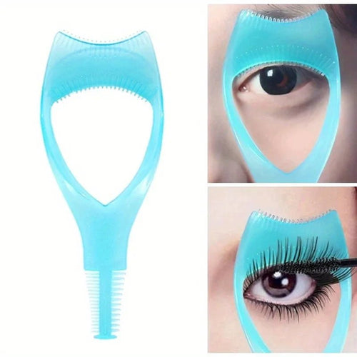 Applicateur Mascara & Peigne Cils 3-en-1 — Guide Anti-Bavures - PrimeFinds
