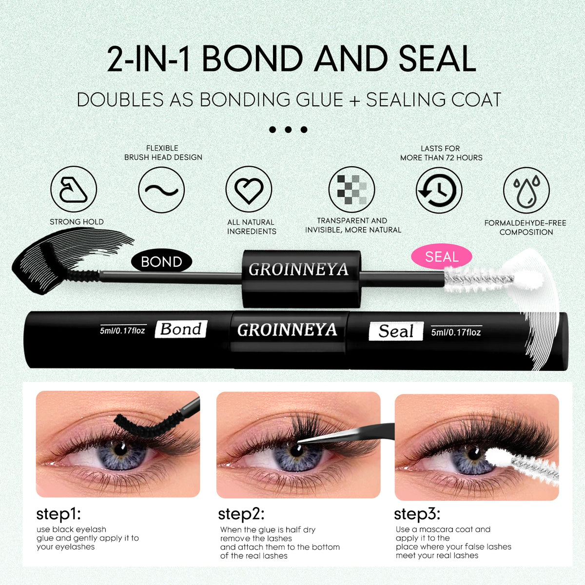 Kit Extensions de Cils Individuels — Courbure D - PrimeFinds
