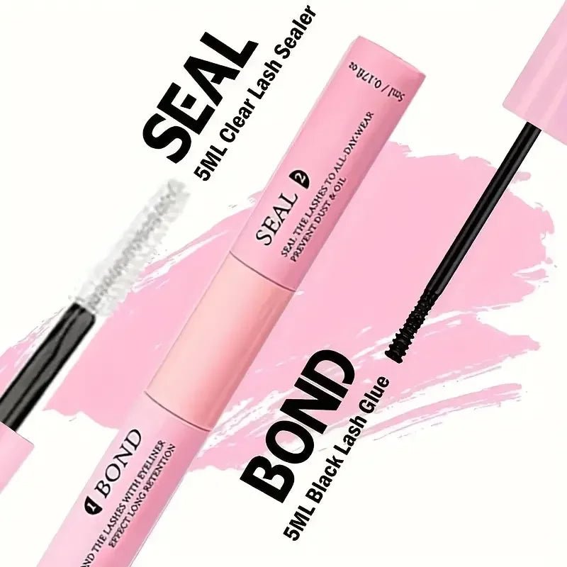 Lot de 3 Colles à Cils 2-en-1 Bond & Seal — Fixation & Scellage Longue Tenue - PrimeFinds