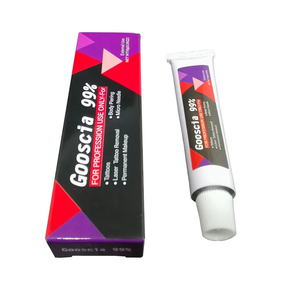 Crème Apaisante Avant-Soin Goosica 99% — Tatouage & Microblading (Tube) - PrimeFinds