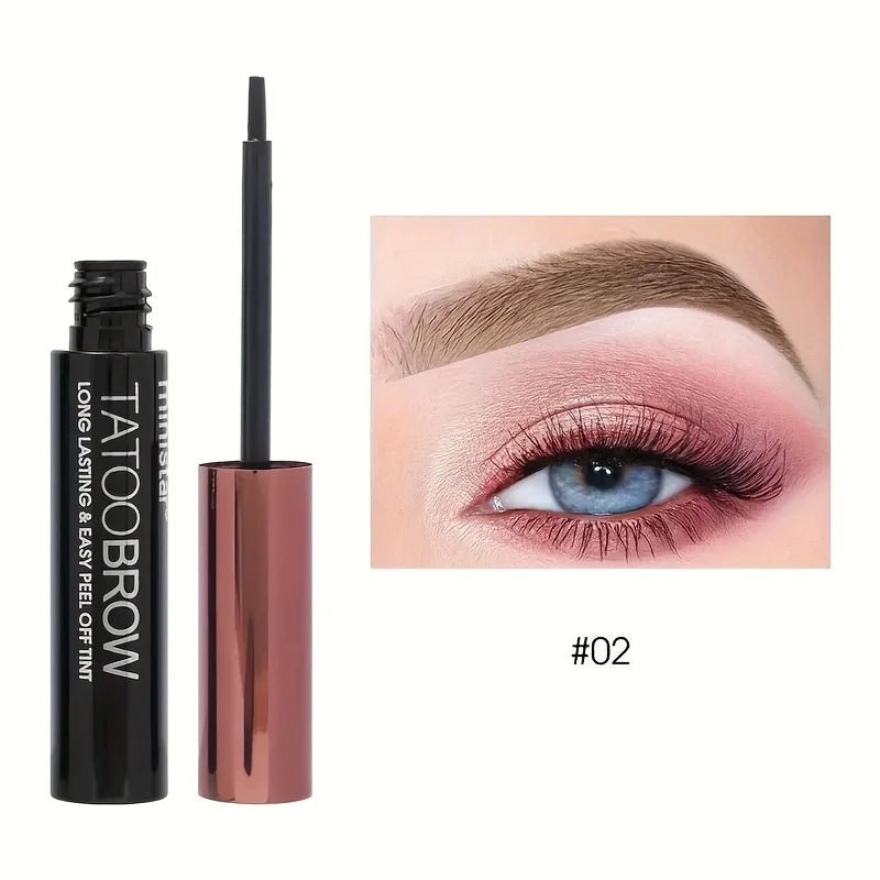 Gel Teinture Sourcils Peel-Off Semi-Permanent — Effet Tattoo Waterproof - PrimeFinds