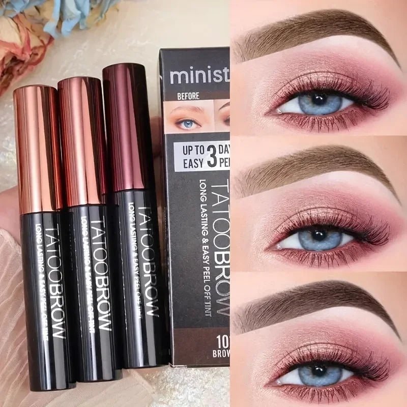 Gel Teinture Sourcils Peel-Off Semi-Permanent — Effet Tattoo Waterproof - PrimeFinds
