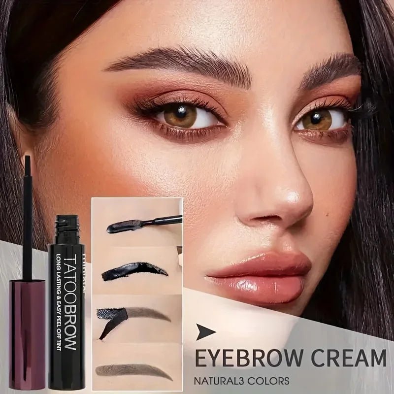 Gel Teinture Sourcils Peel-Off Semi-Permanent — Effet Tattoo Waterproof - PrimeFinds