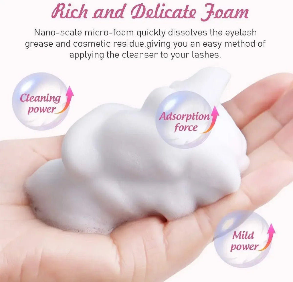 Shampooing Mousse Nettoyant pour Cils & Extensions (50 ml) — Lanthome - PrimeFinds