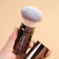 Pinceau Teint Rétractable Double Embout | Kabuki & Poudre - PrimeFinds