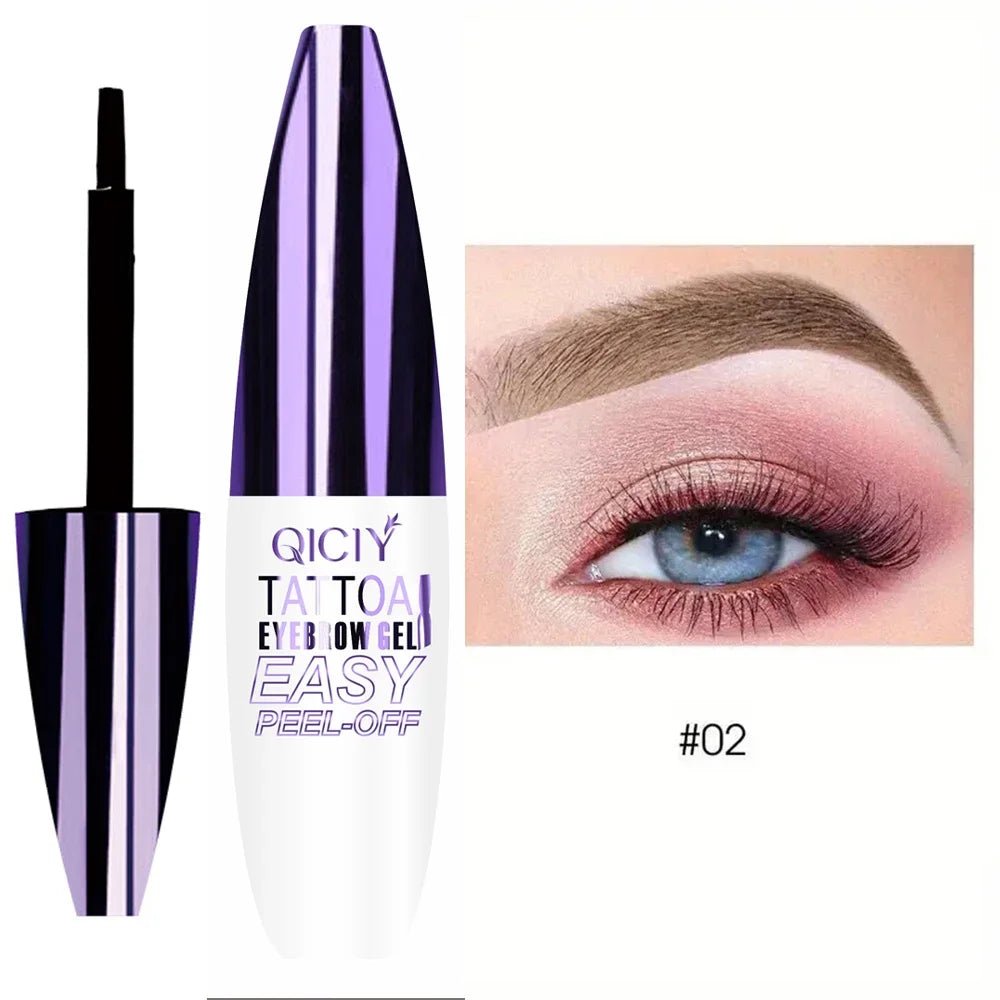Gel Sourcils Peel-Off Effet Tatouage - PrimeFinds