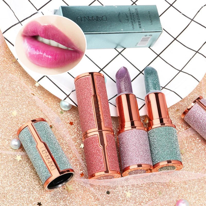 Baume à Lèvres Magique Réactif au pH | Effet Rosé Sur-Mesure & Pailleté - PrimeFinds