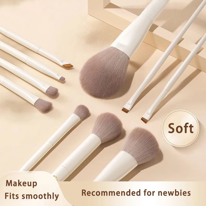 Kit de 12 Pinceaux de Maquillage Professionnels — Teint & Yeux - PrimeFinds