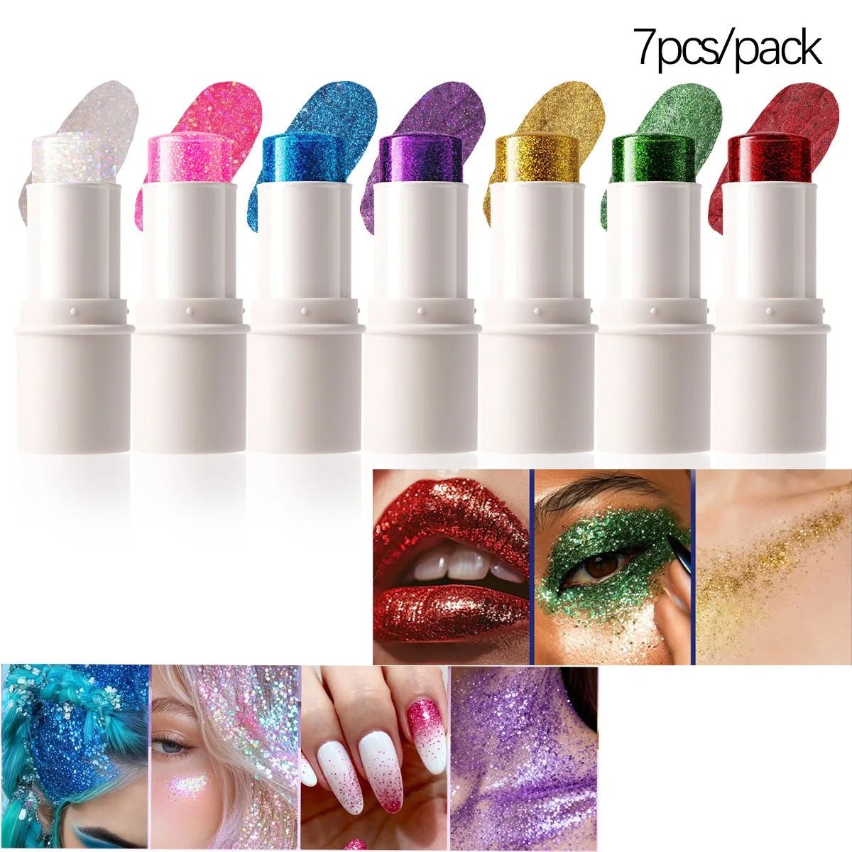 Stick Illuminateur Pailleté Visage & Corps — Multi-Usages - PrimeFinds