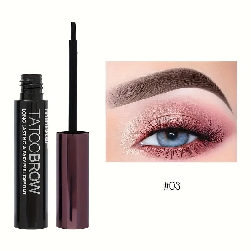 Gel Teinture Sourcils Peel-Off Semi-Permanent — Effet Tattoo Waterproof - PrimeFinds