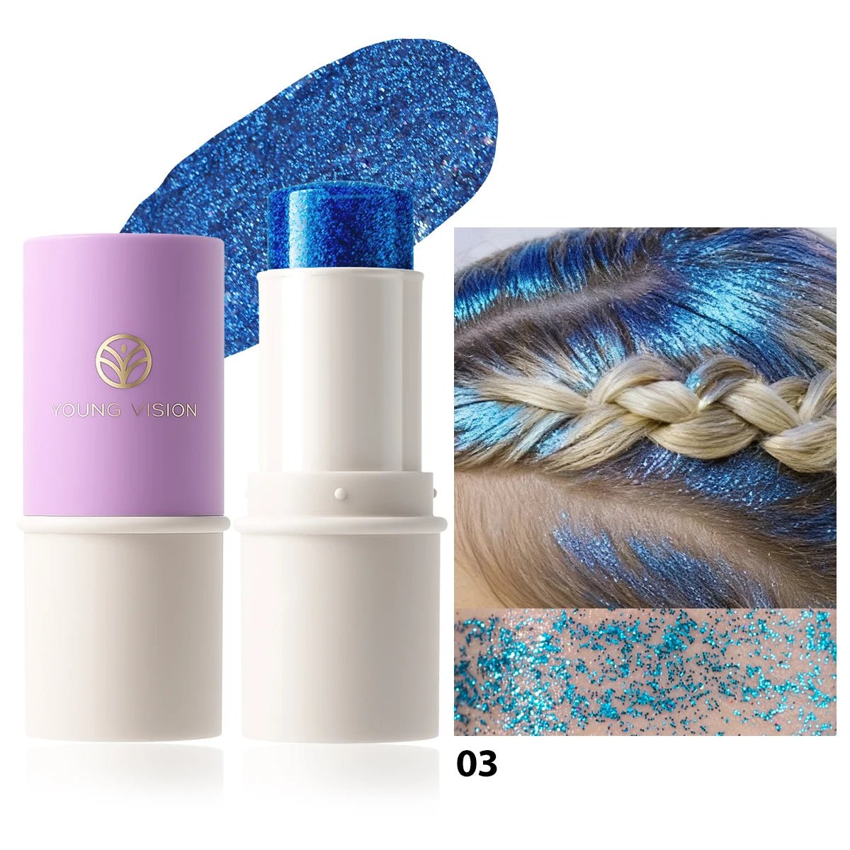 Stick Illuminateur Pailleté Visage & Corps — Multi-Usages - PrimeFinds