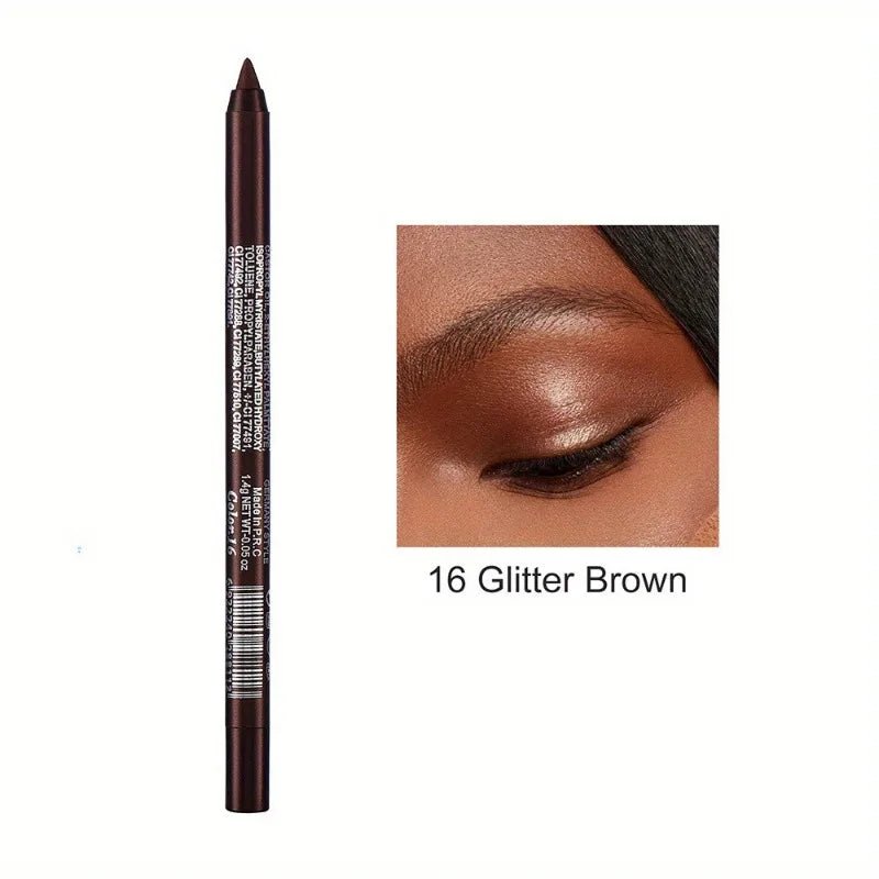 Crayon Eyeliner & Ombre à Paupières Nacré Waterproof | 17 Couleurs - PrimeFinds