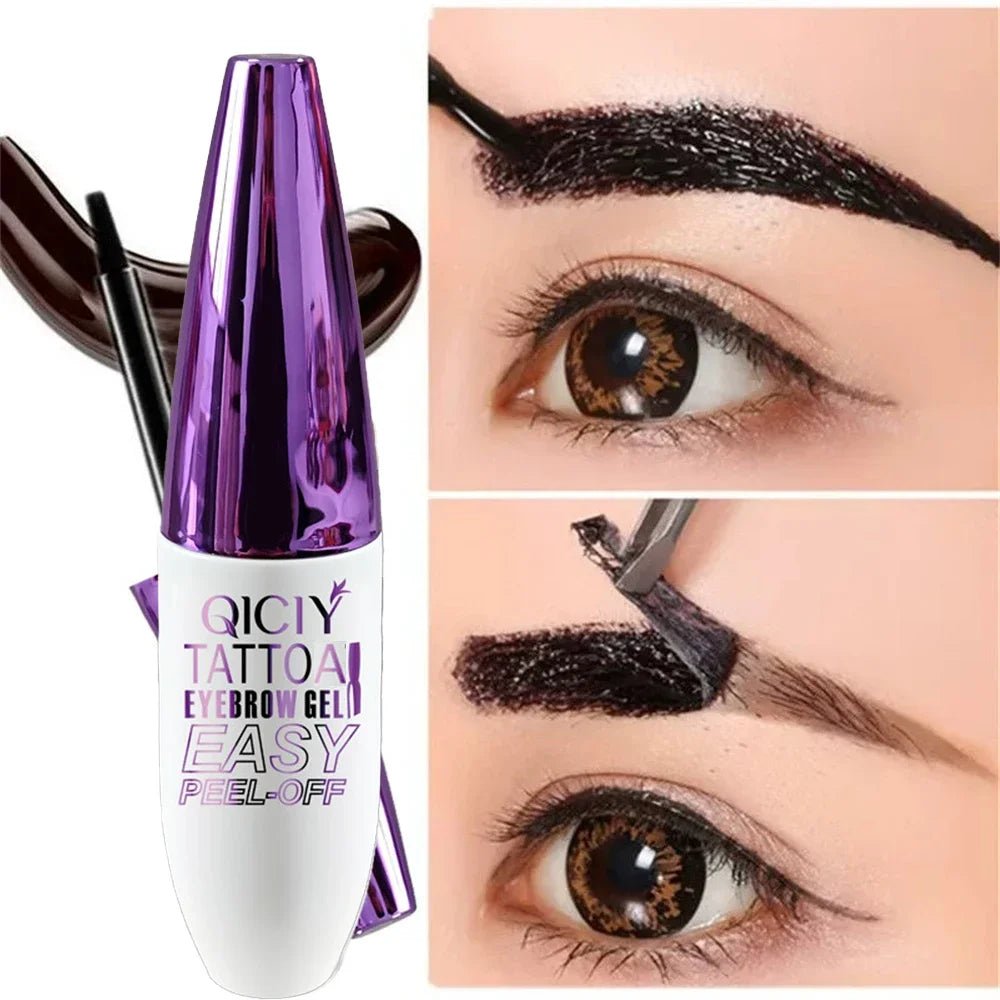 Gel Sourcils Peel-Off Effet Tatouage - PrimeFinds