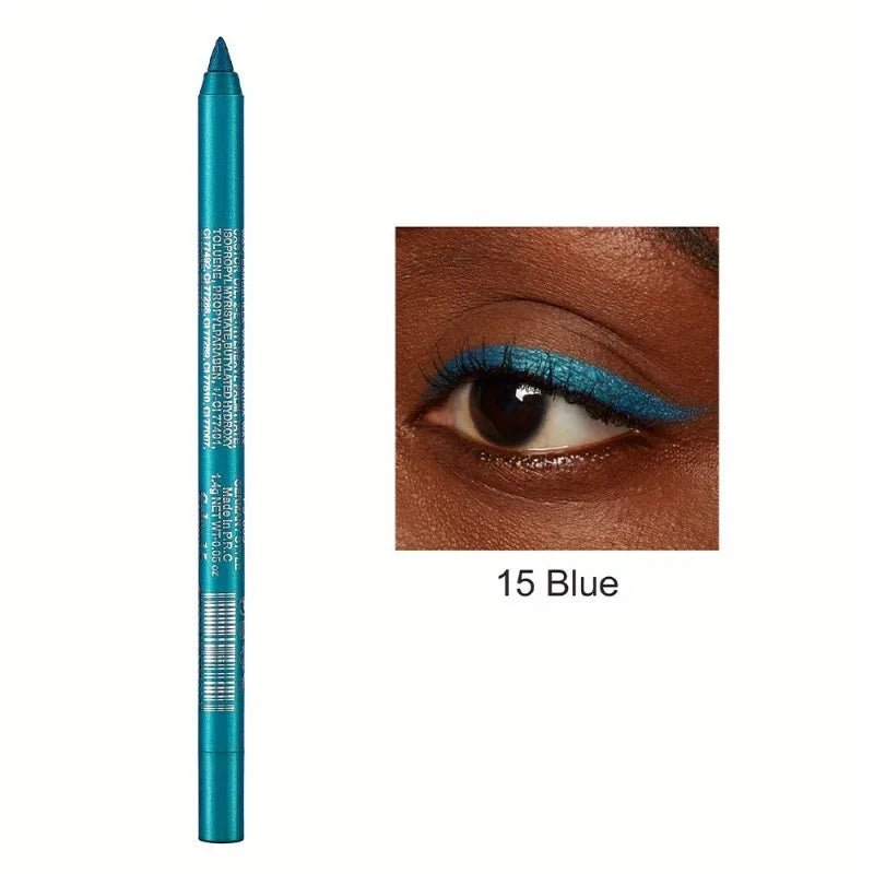 Crayon Eyeliner & Ombre à Paupières Nacré Waterproof | 17 Couleurs - PrimeFinds