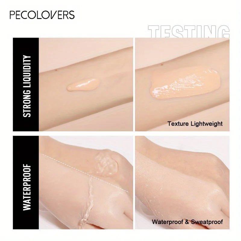 Fond de Teint Fluide Matifiant PECOLOVERS — Haute Couvrance & Waterproof - PrimeFinds