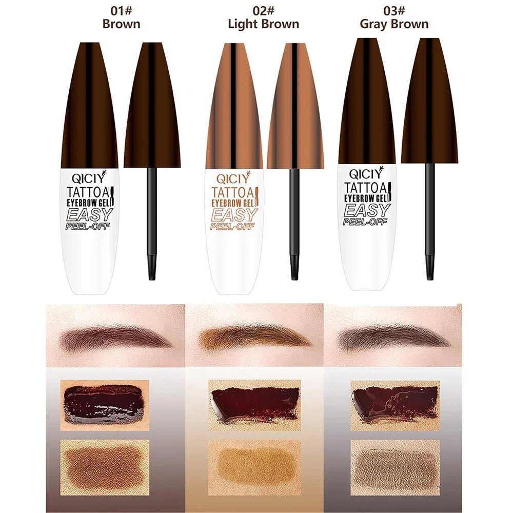 Gel Sourcils Peel-Off Effet Tatouage - PrimeFinds