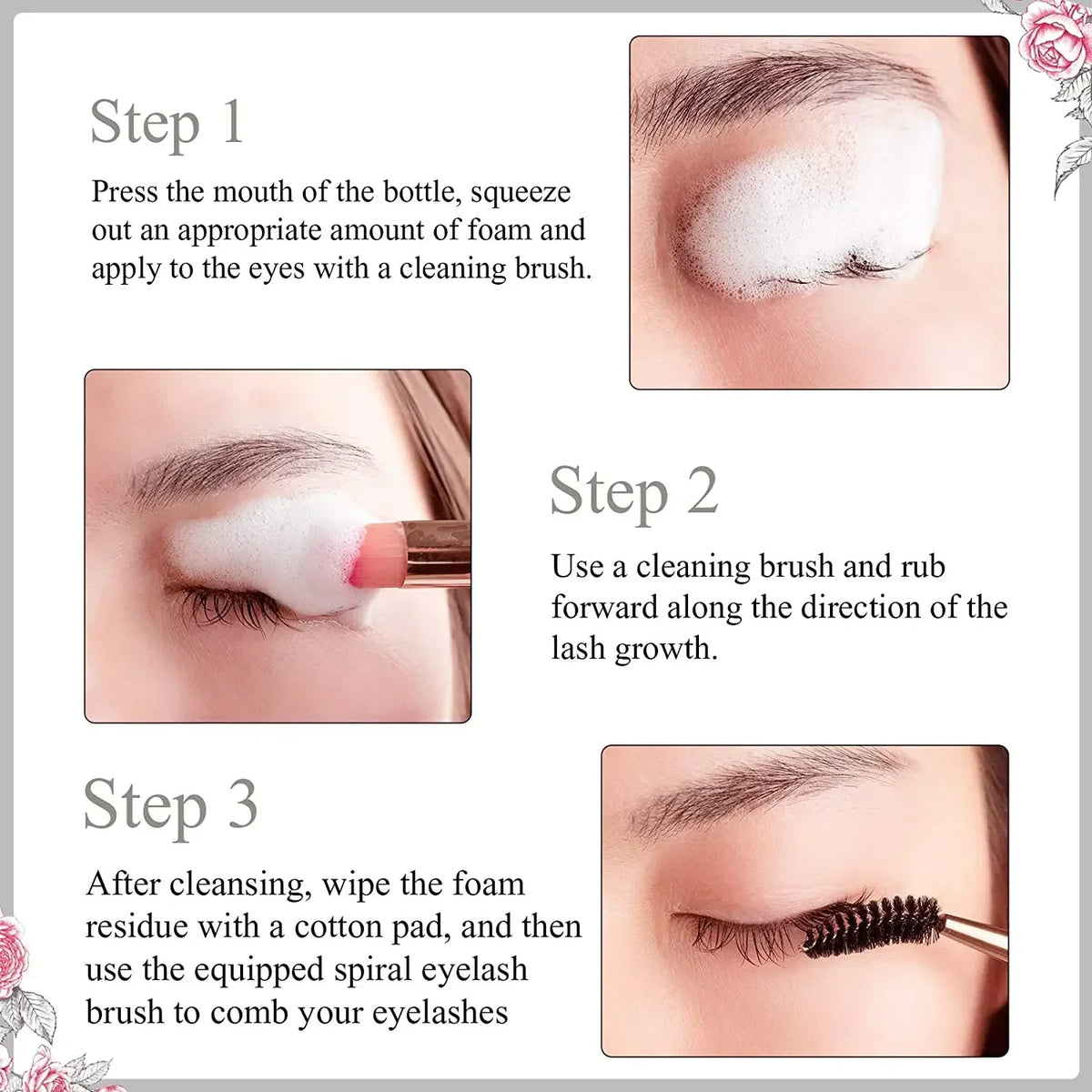 Shampooing Mousse Nettoyant pour Cils & Extensions (50 ml) — Lanthome - PrimeFinds