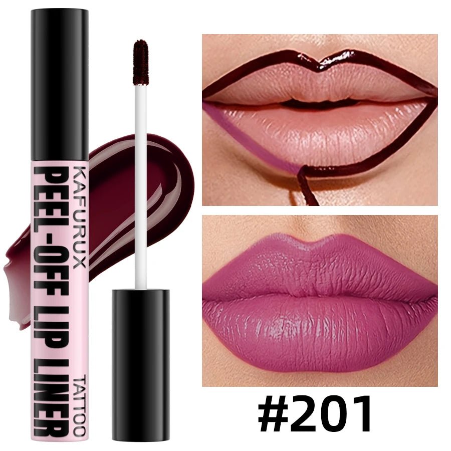 Crayon à Lèvres Peel-Off Effet Tatouage - PrimeFinds