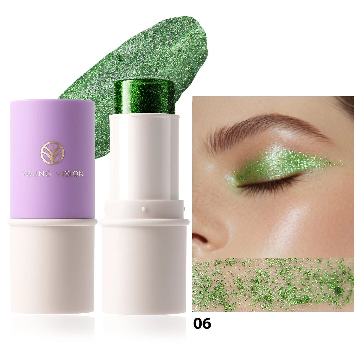Stick Illuminateur Pailleté Visage & Corps — Multi-Usages - PrimeFinds