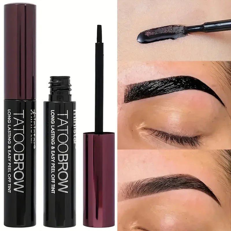 Gel Teinture Sourcils Peel-Off Semi-Permanent — Effet Tattoo Waterproof - PrimeFinds