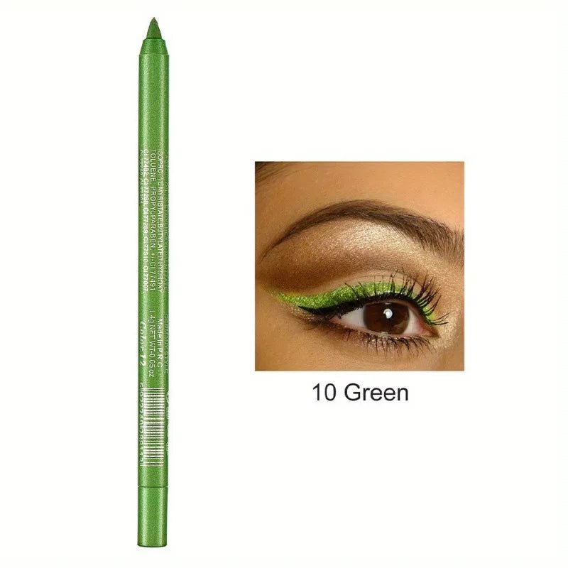 Crayon Eyeliner & Ombre à Paupières Nacré Waterproof | 17 Couleurs - PrimeFinds