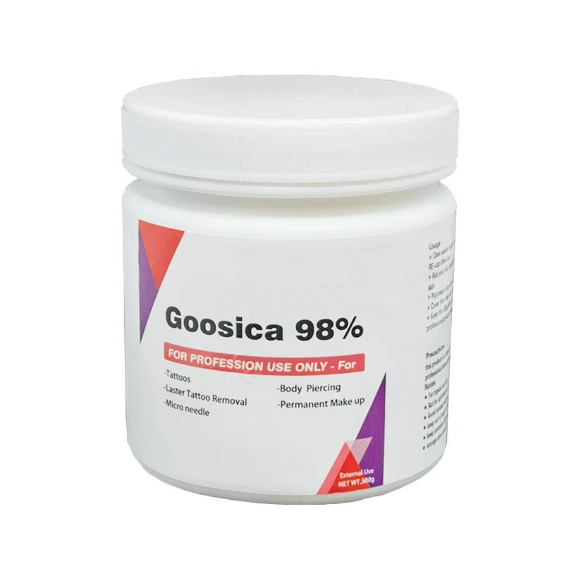 Crème Apaisante Avant-Soin Goosica 98% — Tatouage & Microblading - PrimeFinds