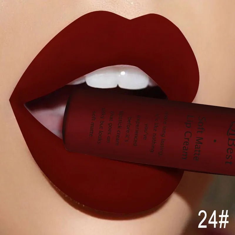 Rouge à Lèvres Liquide Mat Velours — Longue Tenue - PrimeFinds