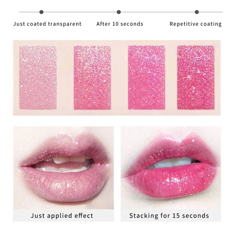 Baume à Lèvres Magique Réactif au pH | Effet Rosé Sur-Mesure & Pailleté - PrimeFinds