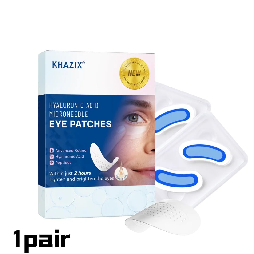 Patches Micro-Aiguilles Rétinol & Acide Hyaluronique — Anti-Rides Yeux & Visage - PrimeFinds