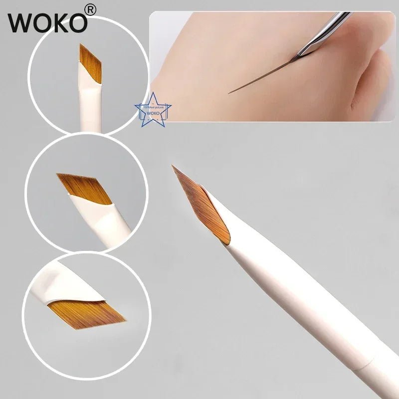 Pinceau Eyeliner Bisauté Ultra-Fin — Précision Lame de Rasoir - PrimeFinds