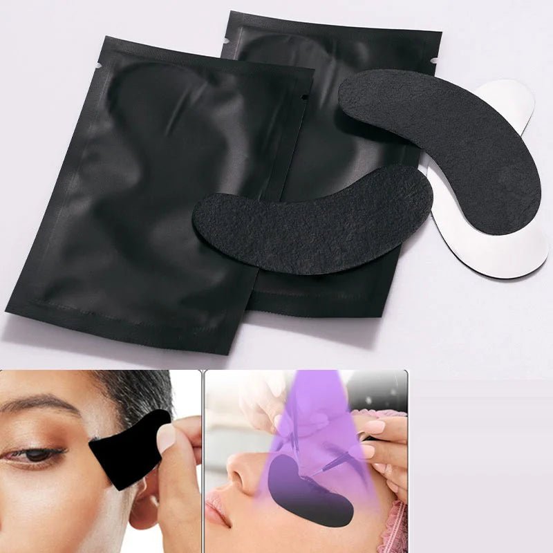 Patches Noirs Anti-UV Hydrogel Extension de Cils — Lot de 50 pièces - PrimeFinds
