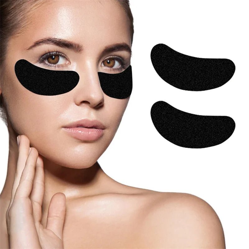 Patches Noirs Anti-UV Hydrogel Extension de Cils — Lot de 50 pièces - PrimeFinds