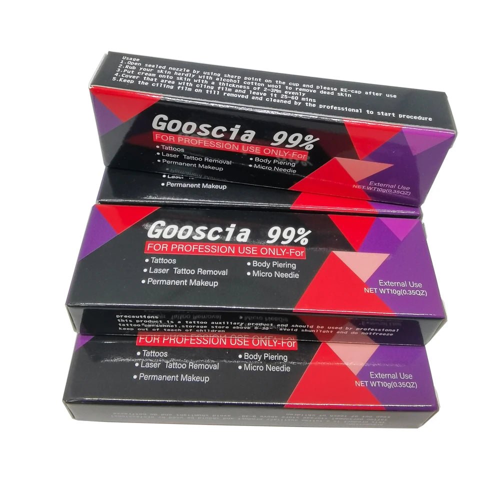 Crème Apaisante Avant-Soin Goosica 99% — Tatouage & Microblading (Tube) - PrimeFinds