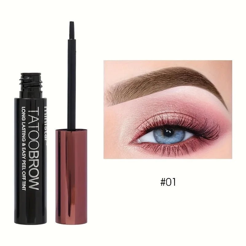 Gel Teinture Sourcils Peel-Off Semi-Permanent — Effet Tattoo Waterproof - PrimeFinds