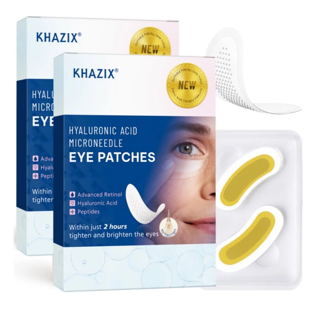 Patches Micro-Aiguilles Rétinol & Acide Hyaluronique — Anti-Rides Yeux & Visage - PrimeFinds