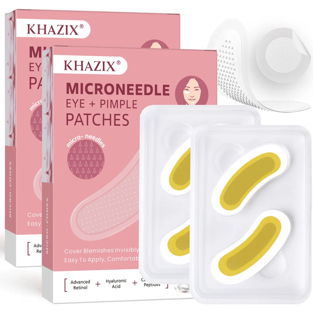 Patches Micro-Aiguilles Rétinol & Acide Hyaluronique — Anti-Rides Yeux & Visage - PrimeFinds