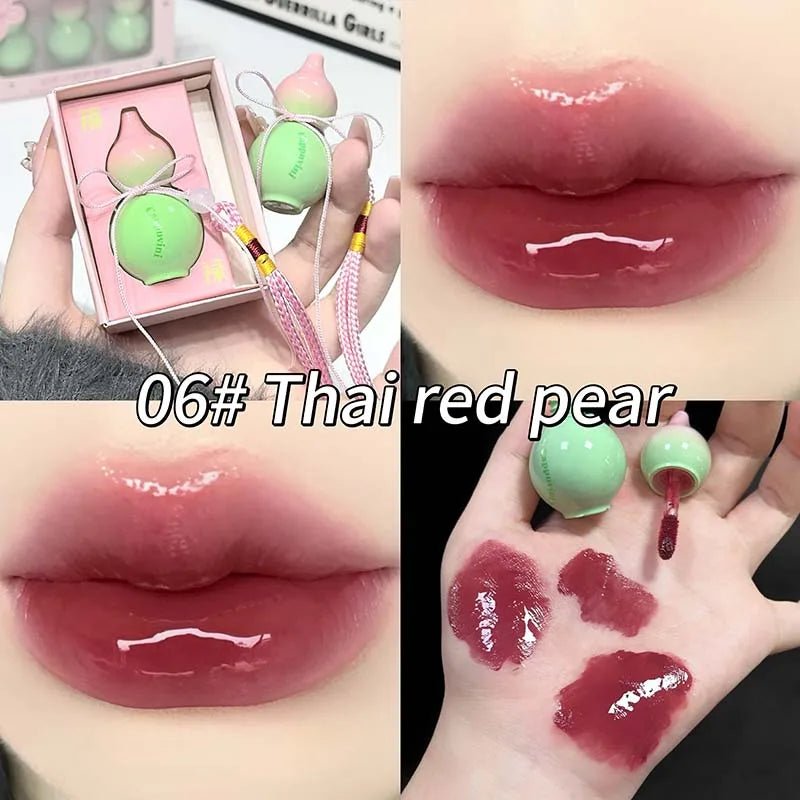Mini Gloss Lèvres Hydratant Effet Miroir — Design Cute Zucchini - PrimeFinds